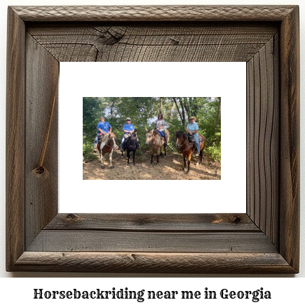 horseback riding Georgia